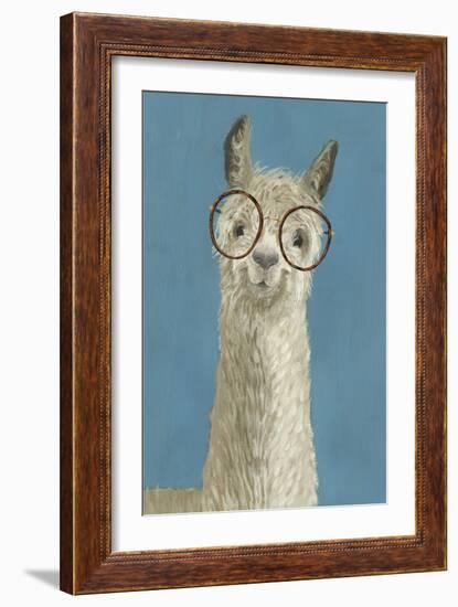 Llama Specs III-Victoria Borges-Framed Premium Giclee Print