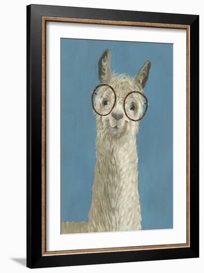 Llama Specs III-Victoria Borges-Framed Premium Giclee Print