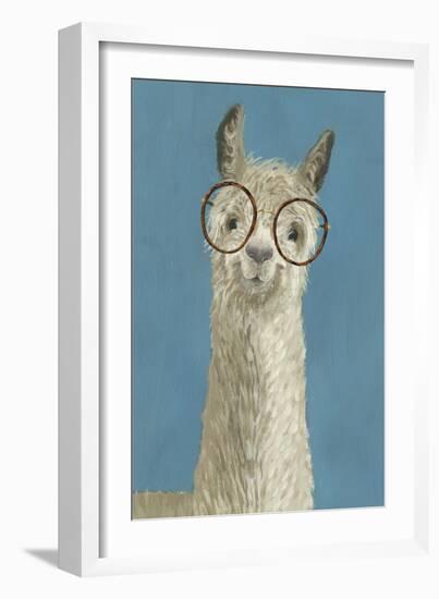 Llama Specs III-Victoria Borges-Framed Premium Giclee Print