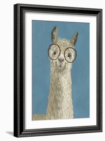 Llama Specs III-Victoria Borges-Framed Premium Giclee Print