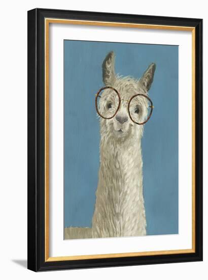 Llama Specs III-Victoria Borges-Framed Premium Giclee Print