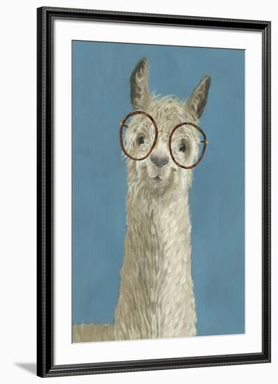 Llama Specs III-Victoria Borges-Framed Art Print