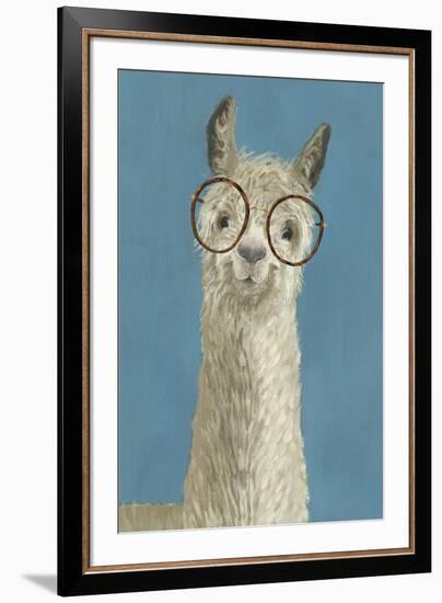 Llama Specs III-Victoria Borges-Framed Art Print