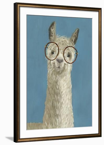 Llama Specs III-Victoria Borges-Framed Art Print