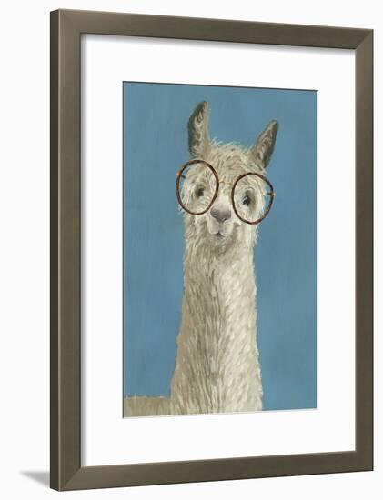 Llama Specs III-Victoria Borges-Framed Art Print