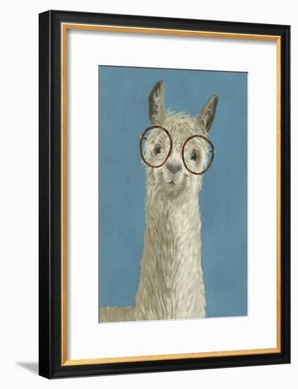 Llama Specs III-Victoria Borges-Framed Art Print