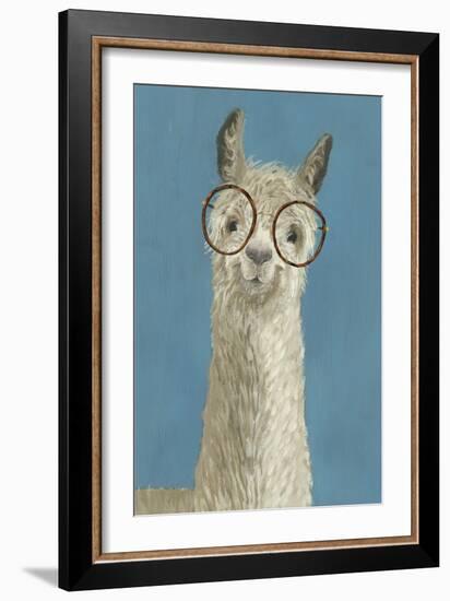 Llama Specs III-Victoria Borges-Framed Art Print