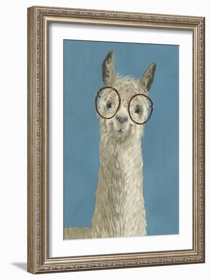 Llama Specs III-Victoria Borges-Framed Art Print