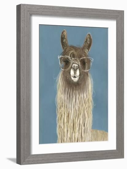 Llama Specs IV-Victoria Borges-Framed Premium Giclee Print