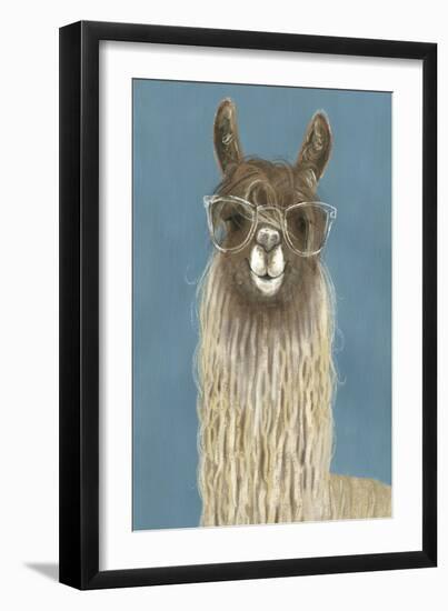 Llama Specs IV-Victoria Borges-Framed Premium Giclee Print