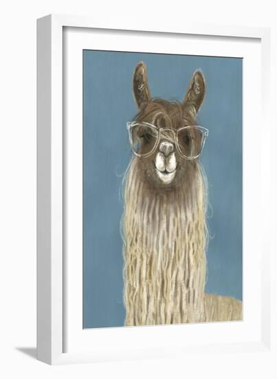 Llama Specs IV-Victoria Borges-Framed Premium Giclee Print