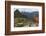 Llama standing at Machu Picchu viewpoint, UNESCO World Heritage Site, Peru, South America-Don Mammoser-Framed Photographic Print