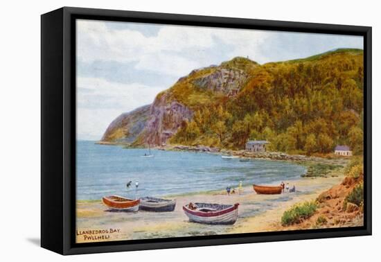 Llanbedrog Bay, Pwllheli-Alfred Robert Quinton-Framed Premier Image Canvas