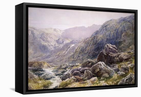 Llanberis Pass, 1875-Thomas Collier-Framed Premier Image Canvas