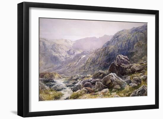 Llanberis Pass, 1875-Thomas Collier-Framed Giclee Print