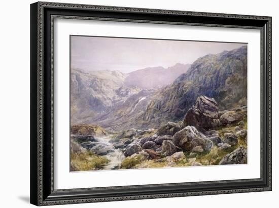 Llanberis Pass, 1875-Thomas Collier-Framed Giclee Print