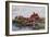 Llandrindod Wells, Boat House on Lake-Alfred Robert Quinton-Framed Giclee Print