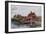 Llandrindod Wells, Boat House on Lake-Alfred Robert Quinton-Framed Giclee Print