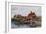 Llandrindod Wells, Boat House on Lake-Alfred Robert Quinton-Framed Giclee Print