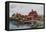 Llandrindod Wells, Boat House on Lake-Alfred Robert Quinton-Framed Premier Image Canvas