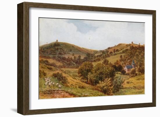 Llandrindod Wells, Cefnllys Church-Alfred Robert Quinton-Framed Giclee Print