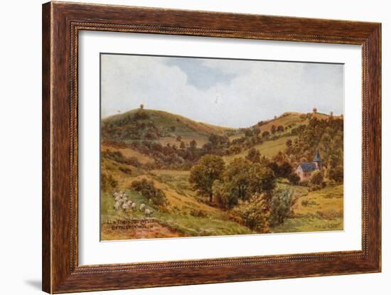 Llandrindod Wells, Cefnllys Church-Alfred Robert Quinton-Framed Giclee Print