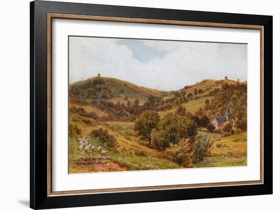 Llandrindod Wells, Cefnllys Church-Alfred Robert Quinton-Framed Giclee Print