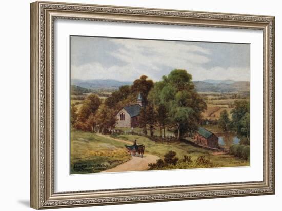 Llandrindod Wells, the Parish Church-Alfred Robert Quinton-Framed Giclee Print