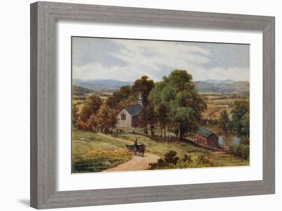 Llandrindod Wells, the Parish Church-Alfred Robert Quinton-Framed Giclee Print