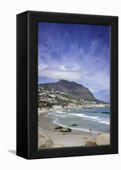 Llandudno Cove Beach Marked by Granite Boulders, Atlantic Ocean, Between Camp's Bay and Hout Bay-Kimberly Walker-Framed Premier Image Canvas