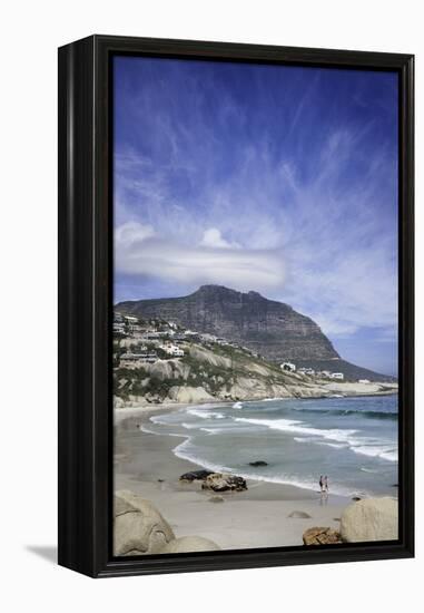 Llandudno Cove Beach Marked by Granite Boulders, Atlantic Ocean, Between Camp's Bay and Hout Bay-Kimberly Walker-Framed Premier Image Canvas