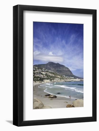 Llandudno Cove Beach Marked by Granite Boulders, Atlantic Ocean, Between Camp's Bay and Hout Bay-Kimberly Walker-Framed Photographic Print