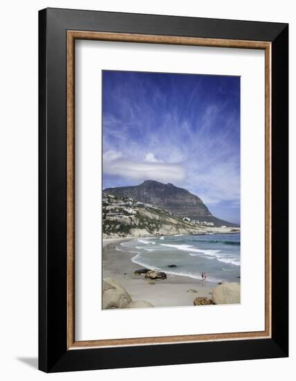 Llandudno Cove Beach Marked by Granite Boulders, Atlantic Ocean, Between Camp's Bay and Hout Bay-Kimberly Walker-Framed Photographic Print