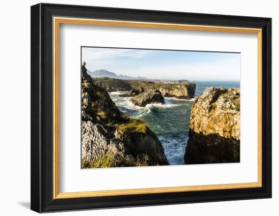 Llanes Coast, Asturias, Spain-Carlos Sanchez Pereyra-Framed Photographic Print
