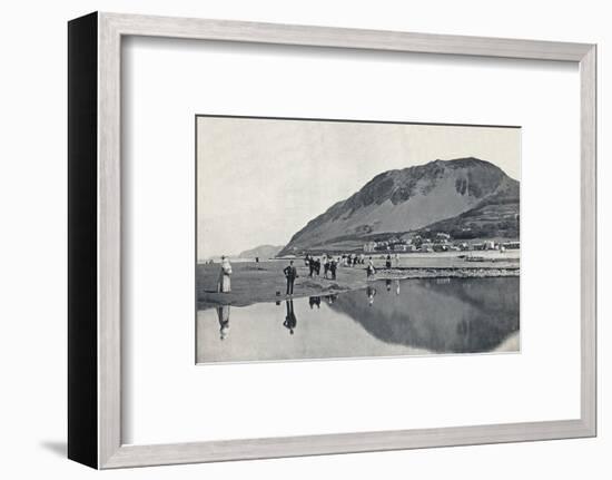 'Llanfairechan - The Village and Penmaenmawr Mountain', 1895-Unknown-Framed Photographic Print