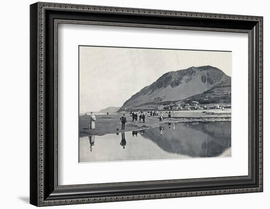 'Llanfairechan - The Village and Penmaenmawr Mountain', 1895-Unknown-Framed Photographic Print