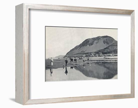 'Llanfairechan - The Village and Penmaenmawr Mountain', 1895-Unknown-Framed Photographic Print