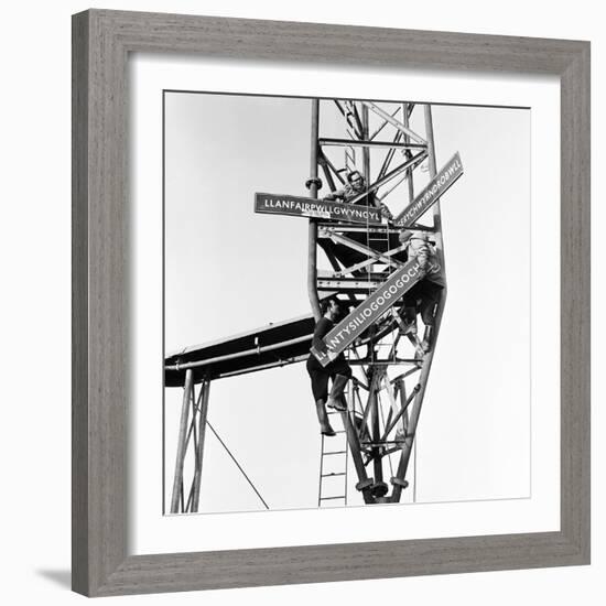 Llanfairpwllgwyngyllgogerychwyrndrobwllllantysiliogogogoch 1964-Ron Harding-Framed Photographic Print