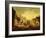 Llangollen (Oil on Canvas)-Julius Caesar Ibbetson-Framed Giclee Print