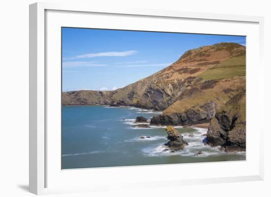 Llangrannog Beach, Ceridigion (Cardigan), West Wales, Wales, United Kingdom, Europe-Billy Stock-Framed Photographic Print