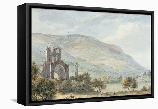 Llanthony Abbey, Monmouthshire-Paul Sandby-Framed Premier Image Canvas