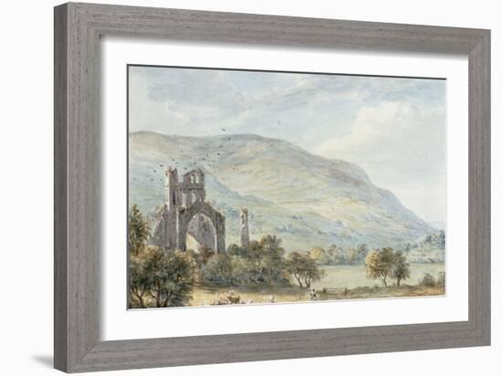 Llanthony Abbey, Monmouthshire-Paul Sandby-Framed Giclee Print