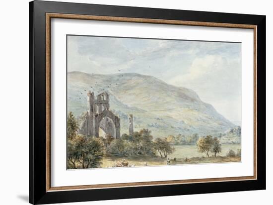 Llanthony Abbey, Monmouthshire-Paul Sandby-Framed Giclee Print