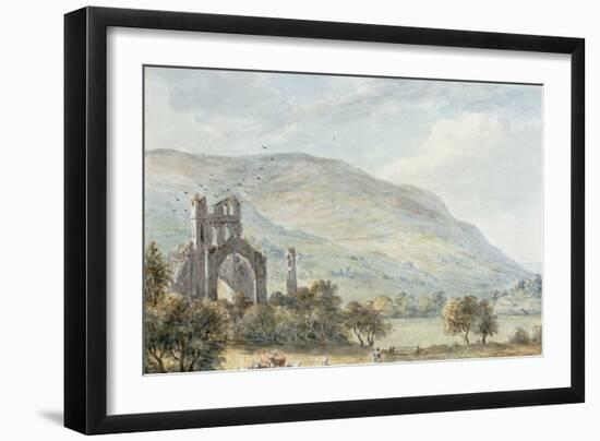 Llanthony Abbey, Monmouthshire-Paul Sandby-Framed Giclee Print