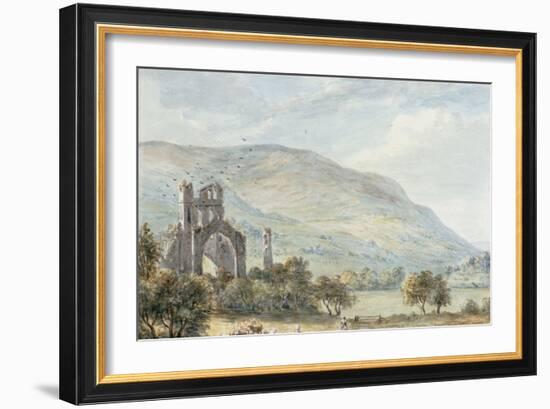 Llanthony Abbey, Monmouthshire-Paul Sandby-Framed Giclee Print