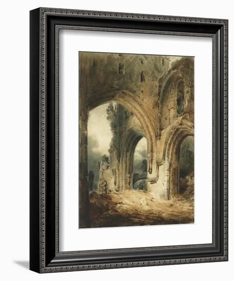 Llanthony Abbey-John Sell Cotman-Framed Giclee Print