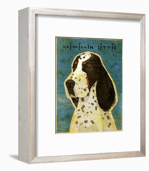 Llewellin Setter-John Golden-Framed Giclee Print