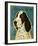 Llewellin Setter-John Golden-Framed Giclee Print