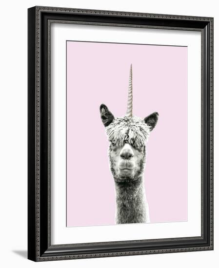 Lllama-Corn - Flourish-Bill Philip-Framed Art Print