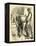 Lloyd George and Miners-F H Townsend-Framed Stretched Canvas